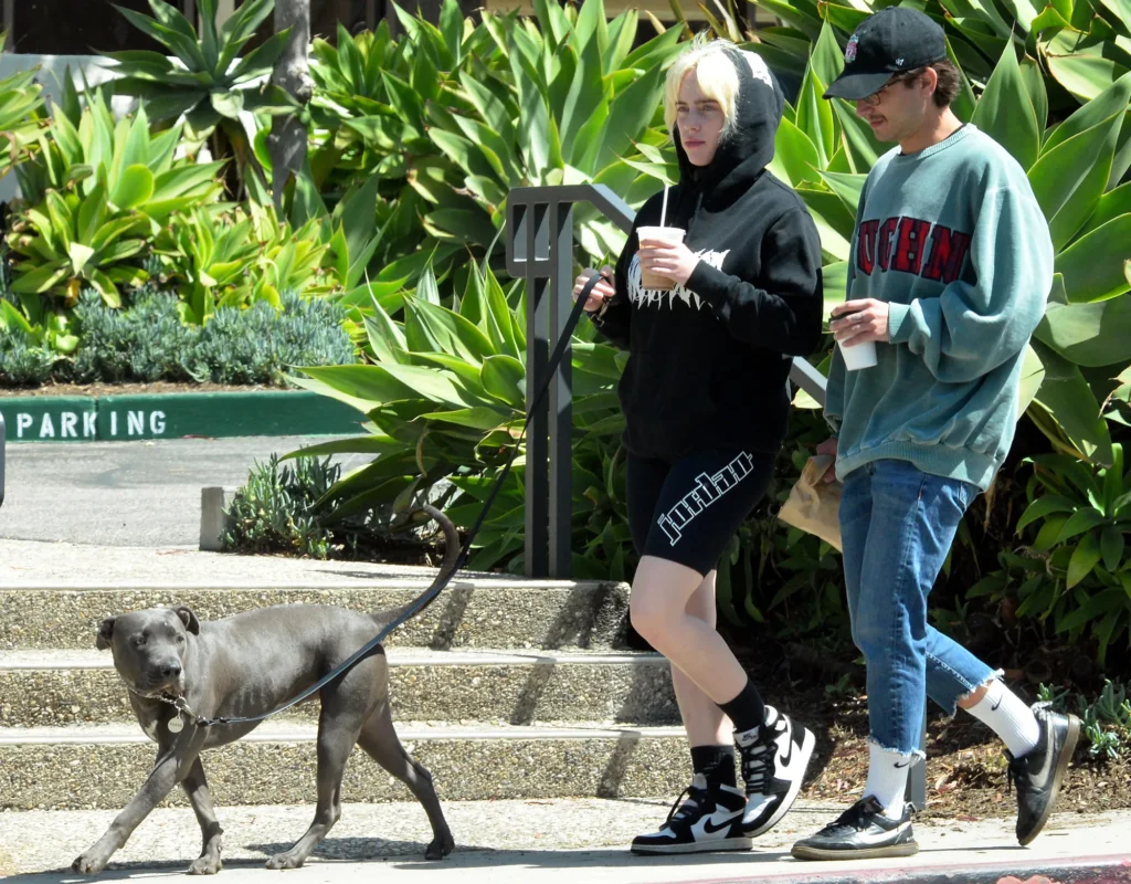 billie eilish with Matthew Tyler Vorce