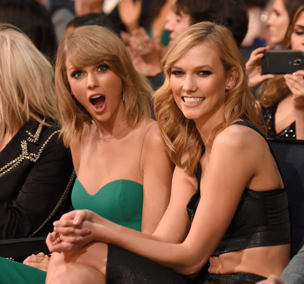 Taylor Swift with Karlie Kloss