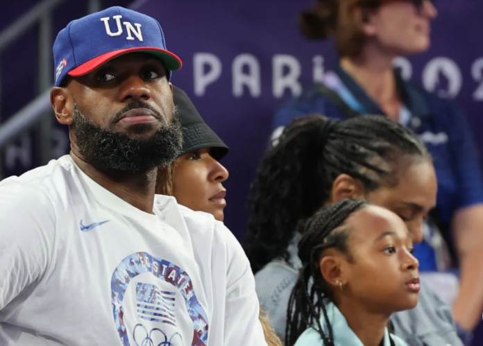 LeBron James’s Daughter Was So Embarrassed by His Dance Moves at Olympic Event